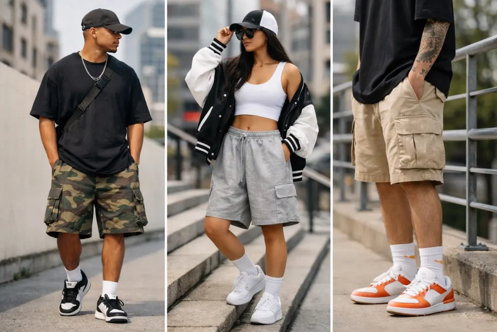 11 Streetwear Shorts Outfit Ideas to Steal