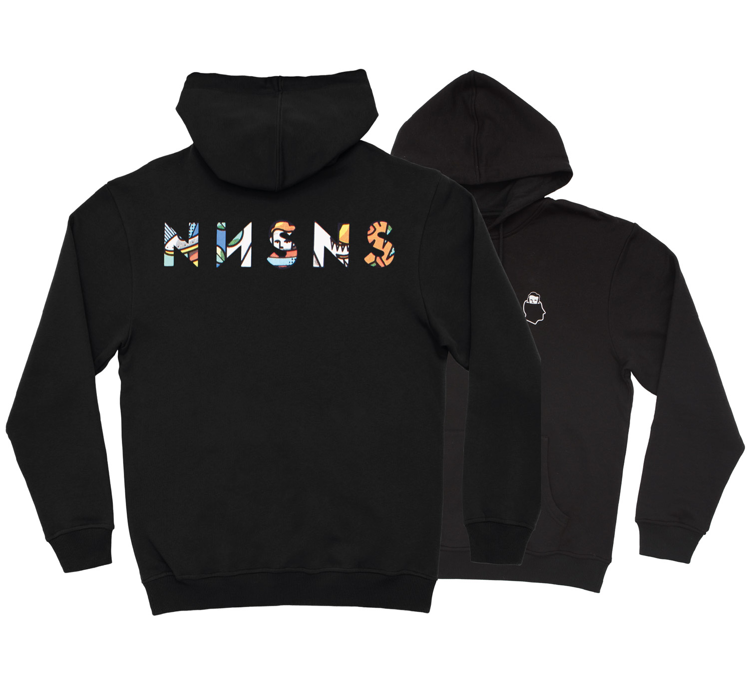 NNSNS Fill Logo Tee Black – NNSNS