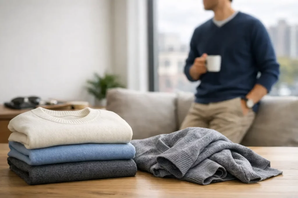 Best Men's Cotton Sweaters for Everyday Fits