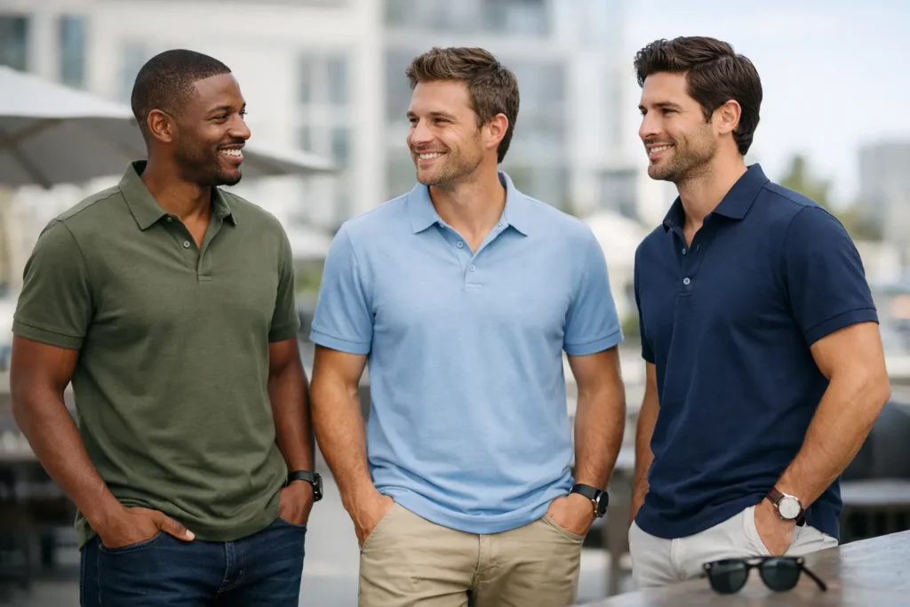 Casual Polo Shirts Men Actually Want to Wear