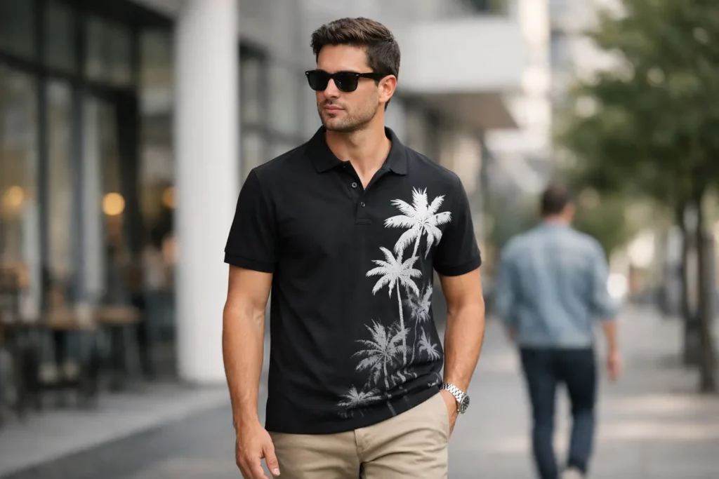 How to Style Men's Graphic Polos Without Trying