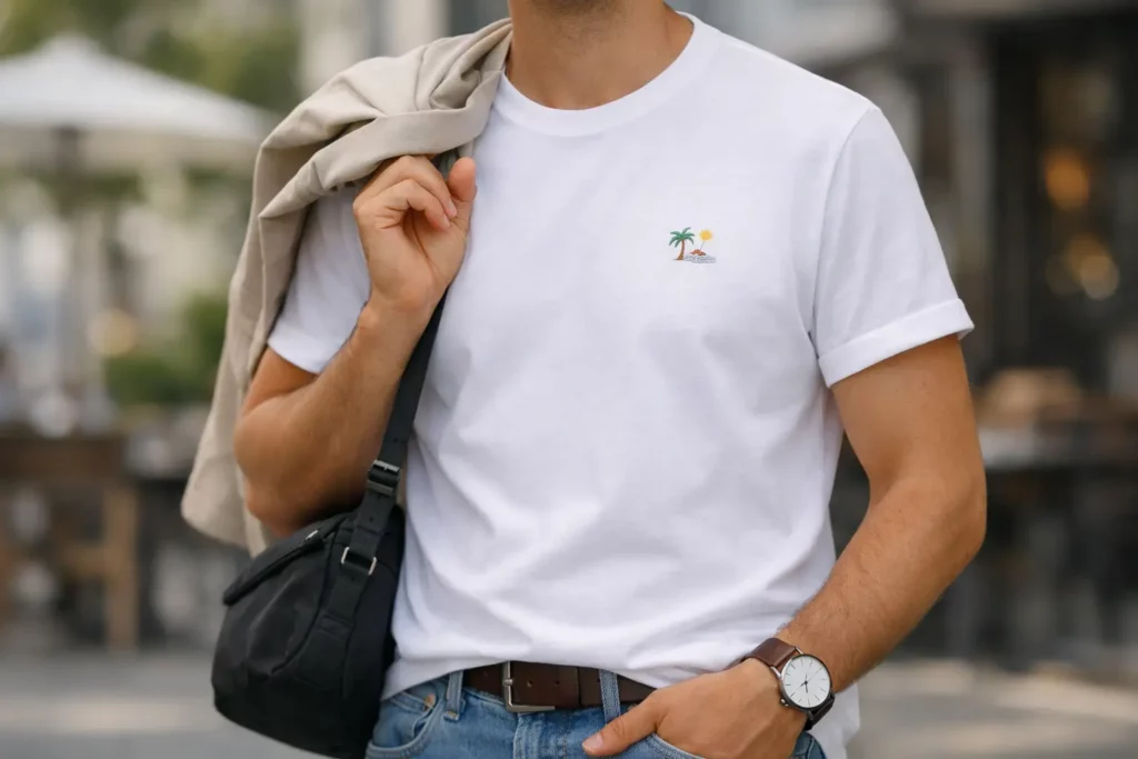 How to Wear Embroidered Tees Without Trying Too Hard